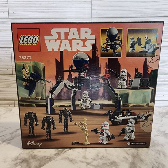 LEGO Star Wars Clone Trooper & Battle Droid Battle Pack 75372 - In Hand - Picture 3 of 3